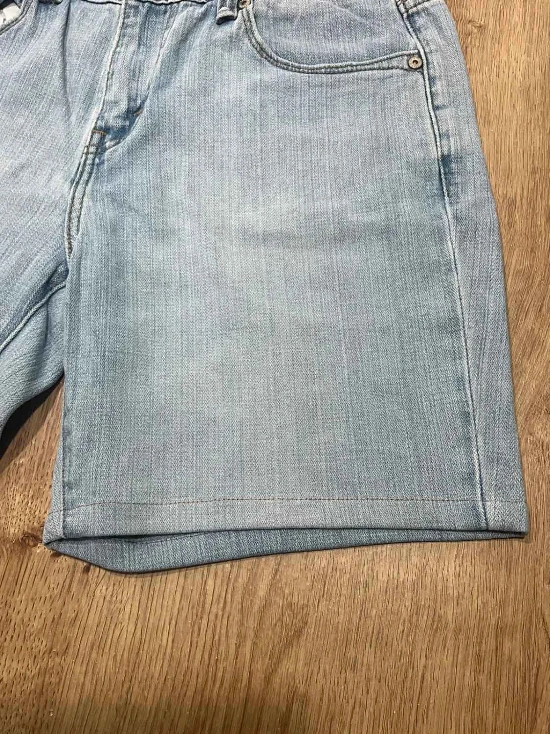 Short Levi's 515 Capri Taille 9 Vintage Coton Bleu Clair Slv 022 – photo 3